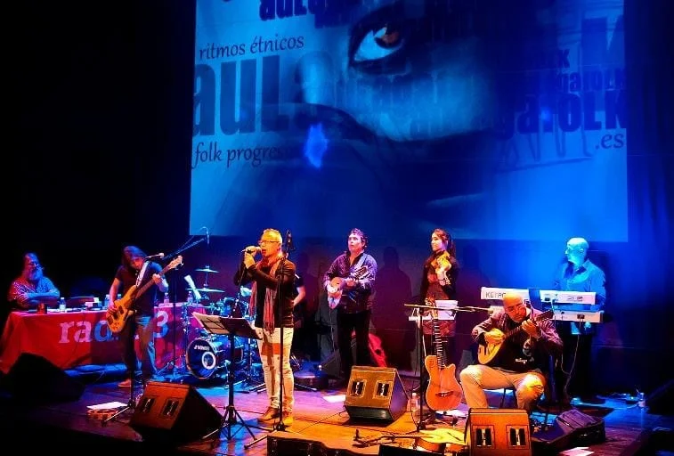 Concierto con Aulagafolk