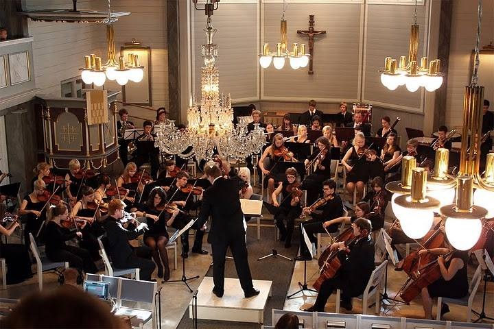 Concierto en Iglesia en Finlandia